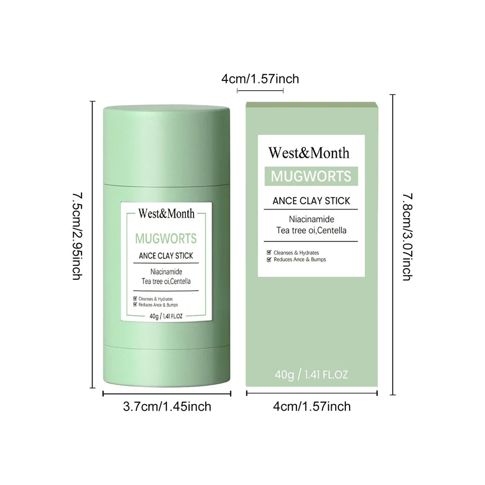 West Month Blackhead Removal Mud Mask for Oil Control and Pores