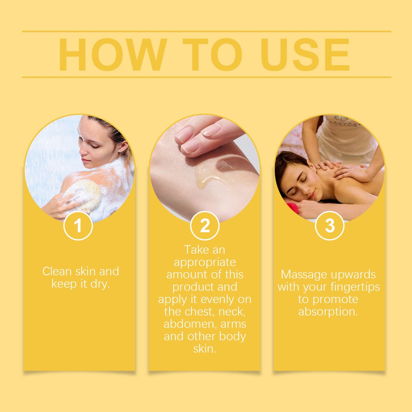 Body Firming Care Oil Nourishes Smoothes and Moisturizes Skin for Massage