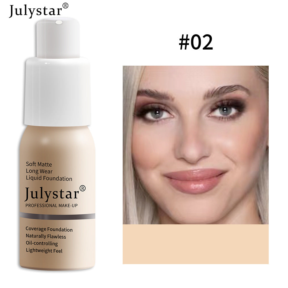 Liquid Foundation Concealer BB Cream with Long Lasting Oil Control Coverage