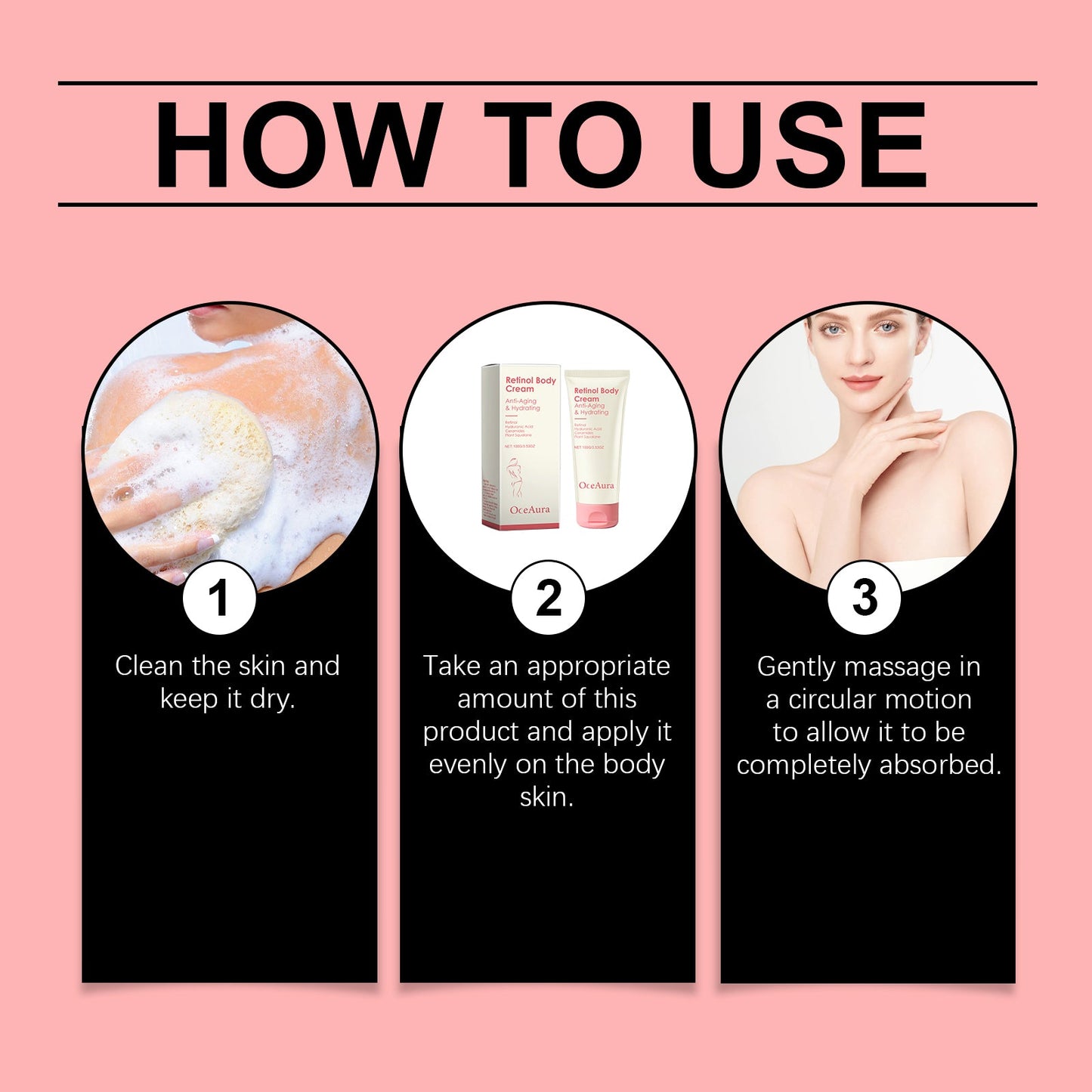 Retinol Firming Body Lotion Hydrates Nourishes and Smoothes Skin Daily Naturally