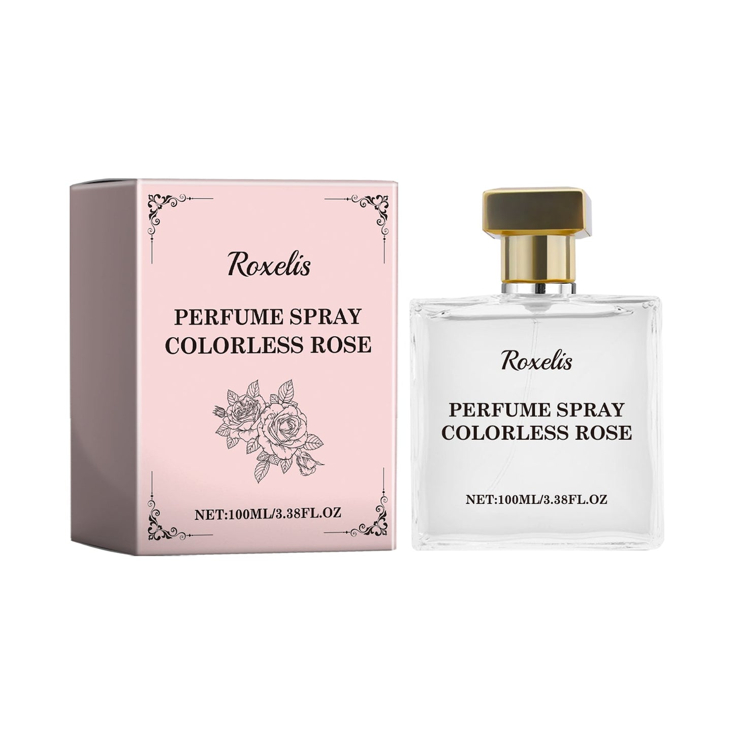 Colorless Rose Perfume for Women with Elegant Lasting Floral Fragrance