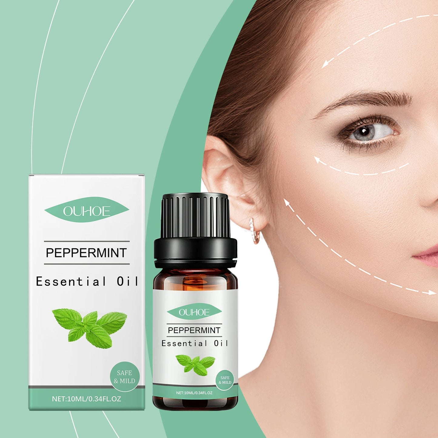 Mint Skin Care Essential Oil with Soothing Long Lasting Moisture Benefits