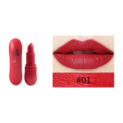 12 Color Rhombic Matte Lipstick Long Lasting Non Fading Velvet Formula