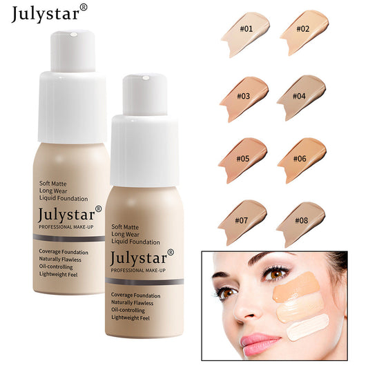 Liquid Foundation Concealer BB Cream with Long Lasting Oil Control Coverage