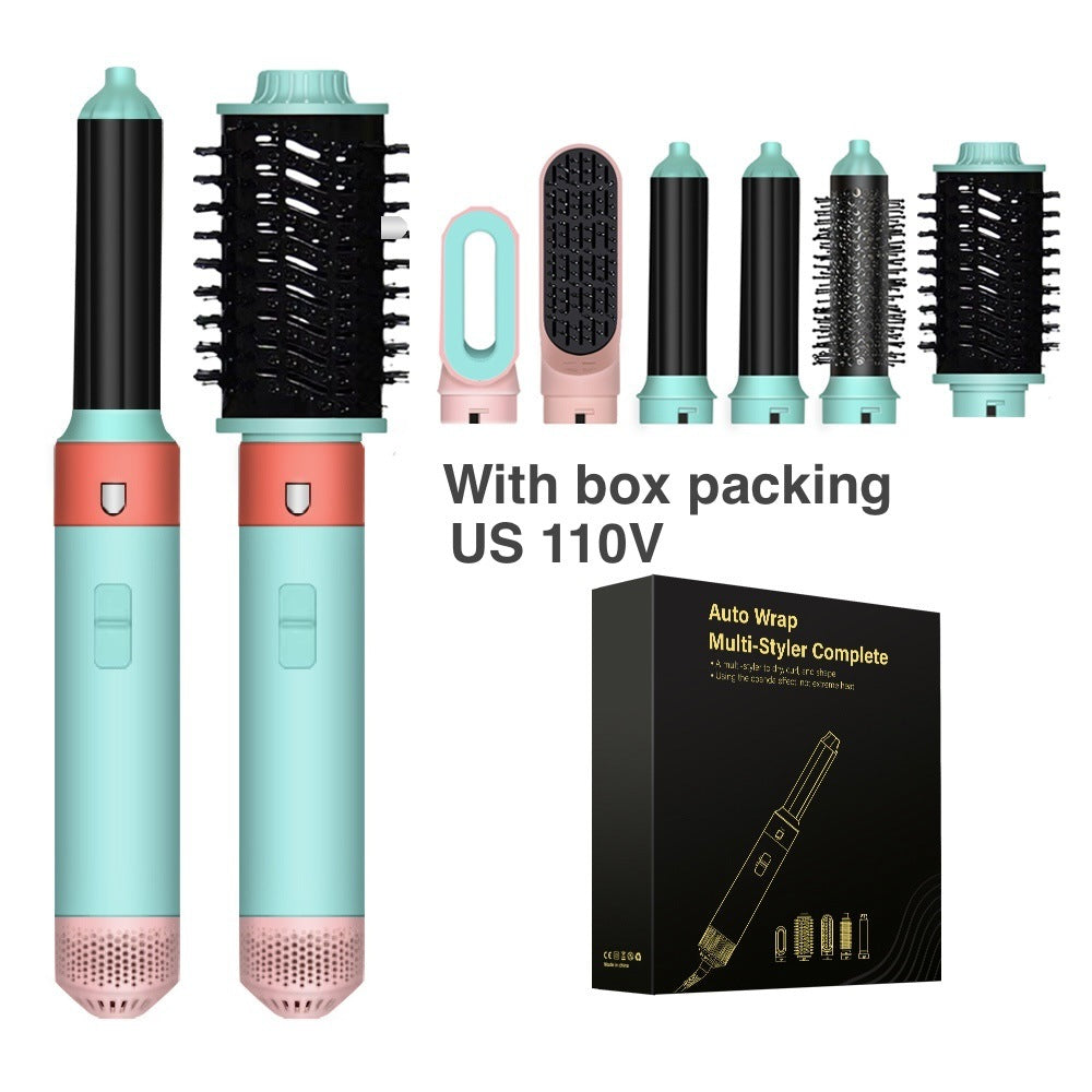 6 In 1 Hair Styler with Dryer Curling and Volumizing Tools