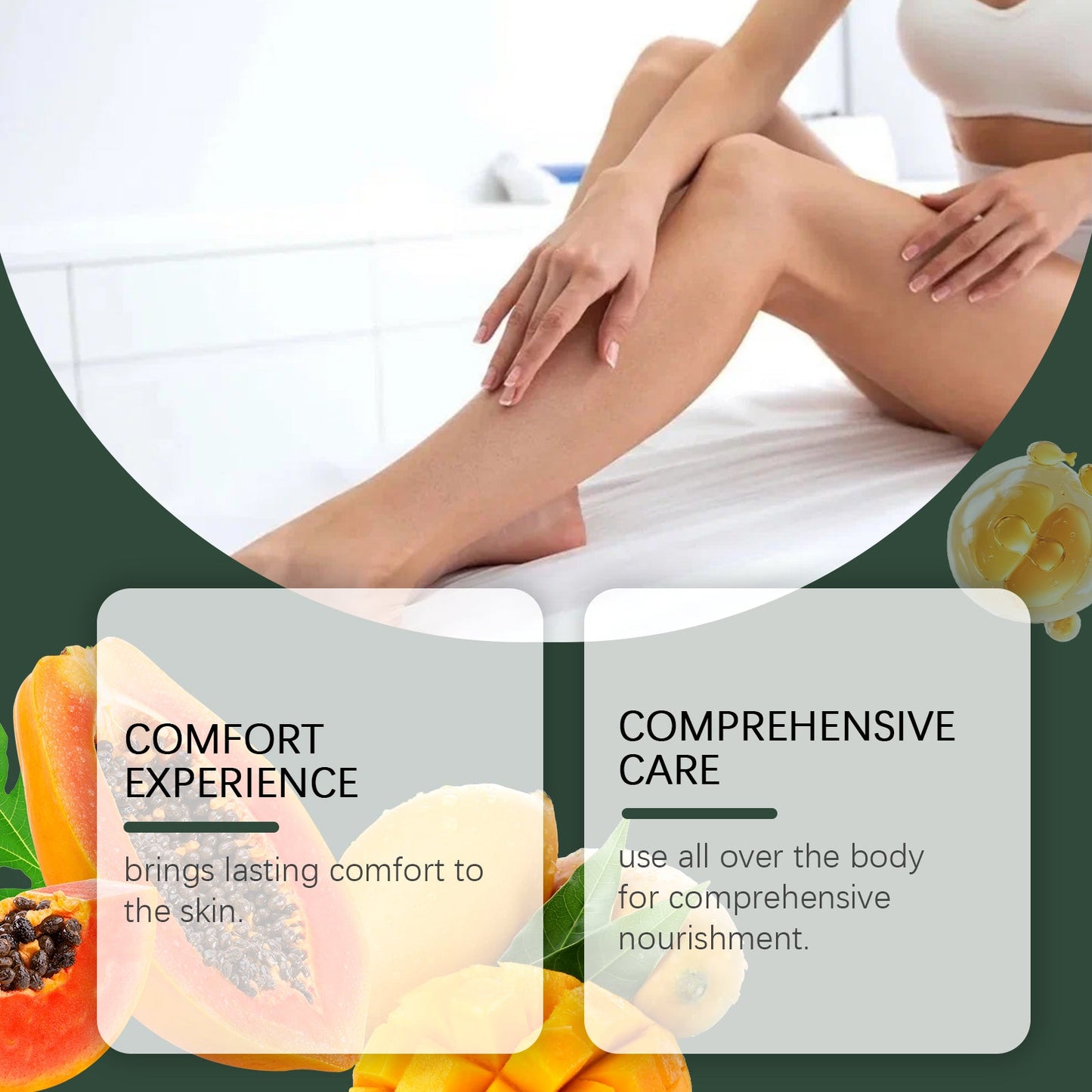 Papaya Mango Body Oil Nourishes Massages and Softens Skin Naturally