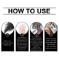 Plant Black Hair Shampoo with Extracts for Refreshing Color Care Treatment