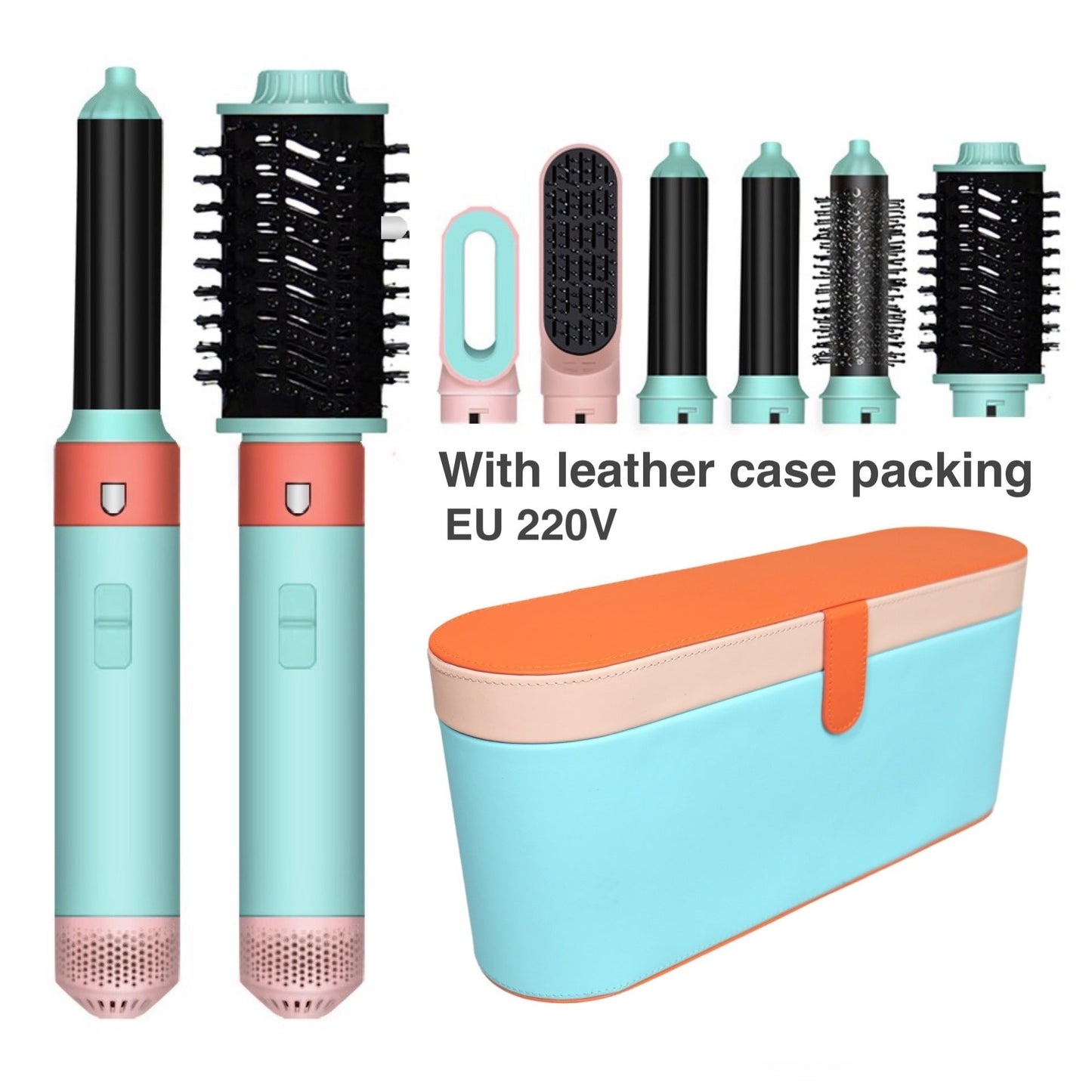 6 In 1 Hair Styler with Dryer Curling and Volumizing Tools