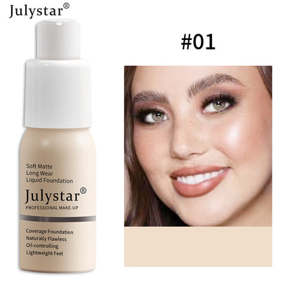 Liquid Foundation Concealer BB Cream with Long Lasting Oil Control Coverage