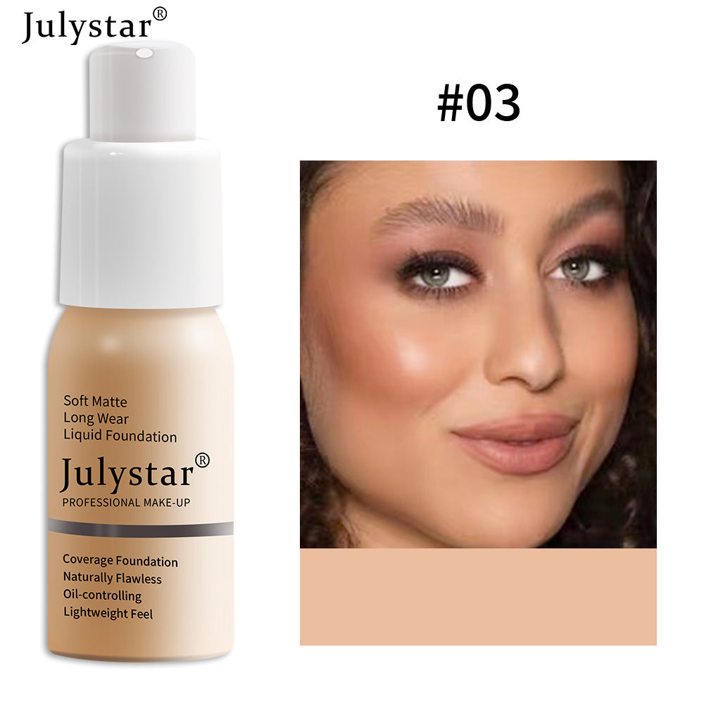 Liquid Foundation Concealer BB Cream with Long Lasting Oil Control Coverage