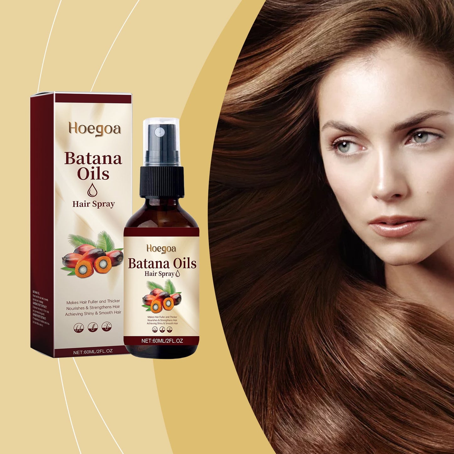 Herbal Hair Conditioner Spray Strengthens Moisturizes and Softens Hair Naturally
