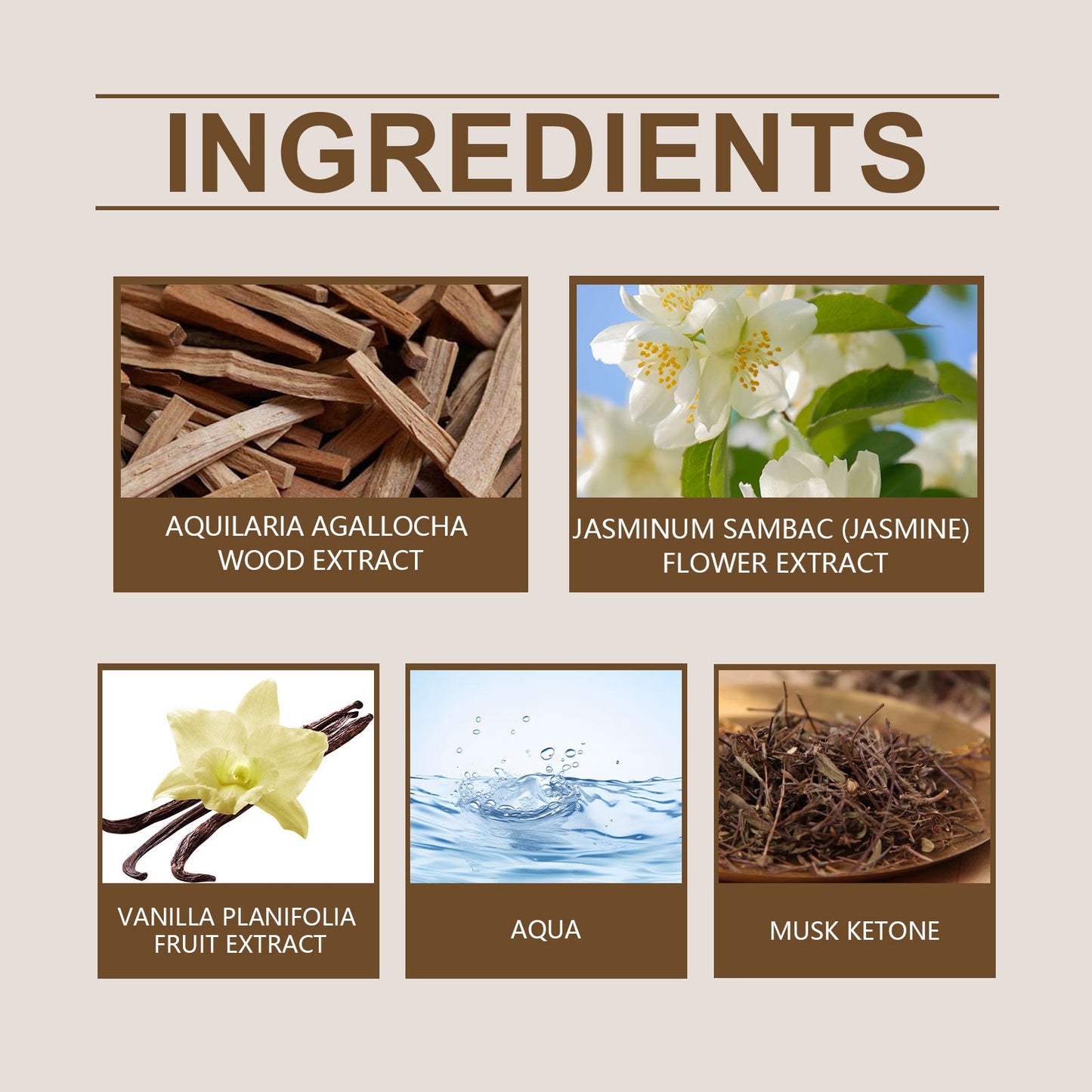 Portable Oriental Wood Fragrance Eau De Toilette with Lasting Fresh Aroma