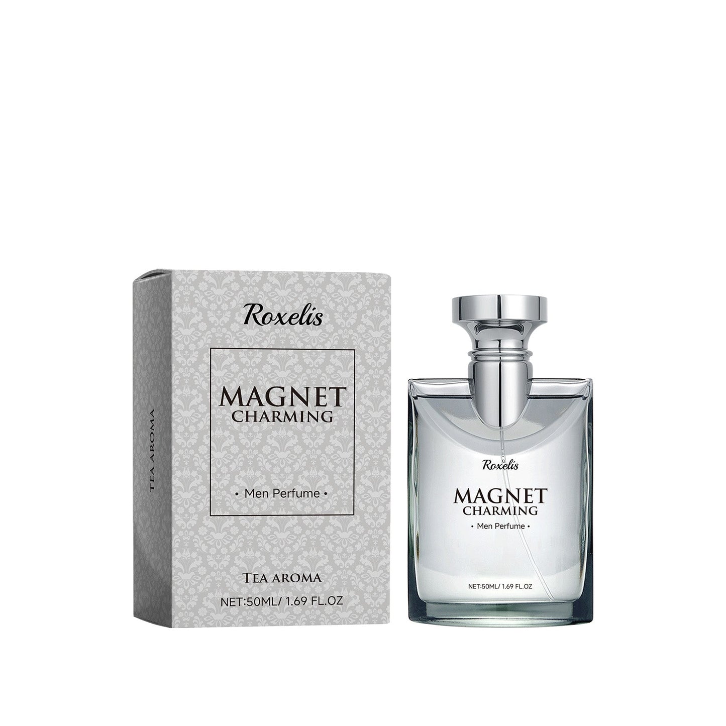 Magnet Charming Men Perfume with Fresh Natural Tea Fragrance Aroma