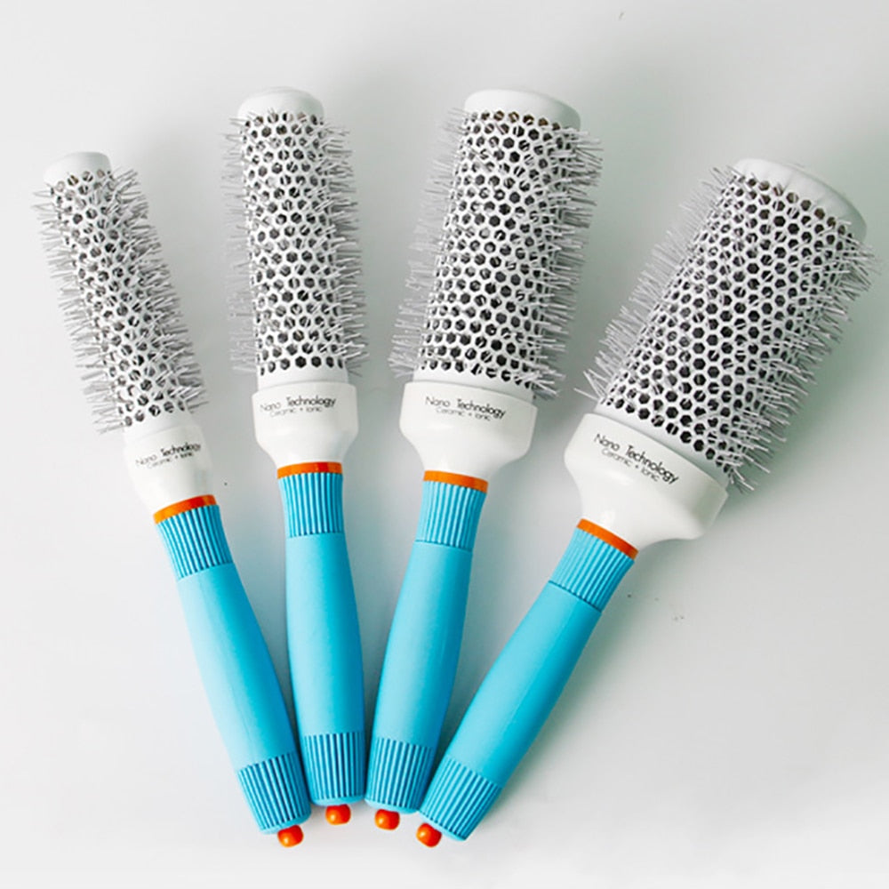 Professional Ceramic Ion Round Hair Brush for Salon Styling and Volumizing