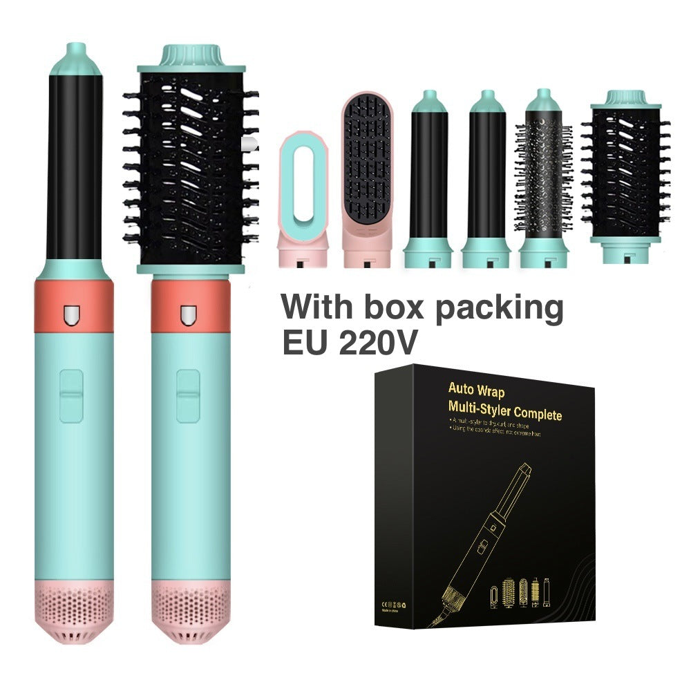 6 In 1 Hair Styler with Dryer Curling and Volumizing Tools