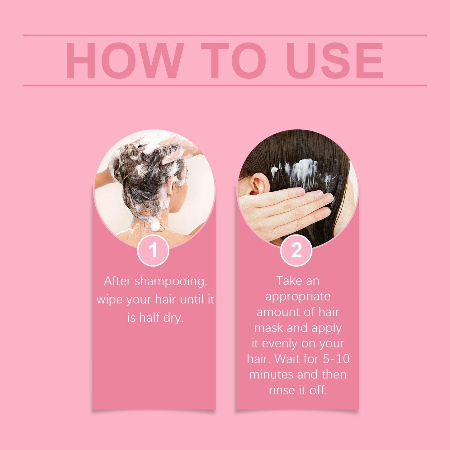 Nourishing Hair Mask Repairs Dry Hair with Hydrating Smoothing Daily Care