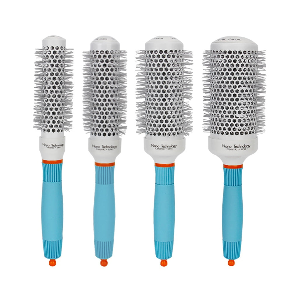 Professional Ceramic Ion Round Hair Brush for Salon Styling and Volumizing