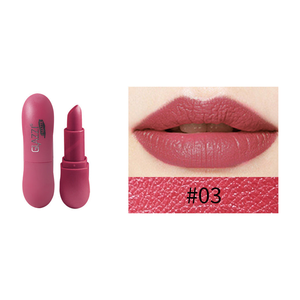 12 Color Rhombic Matte Lipstick Long Lasting Non Fading Velvet Formula