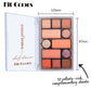 Fit Colors 12 Color Makeup Palette with Blush Eyeshadow Eyebrow Powder