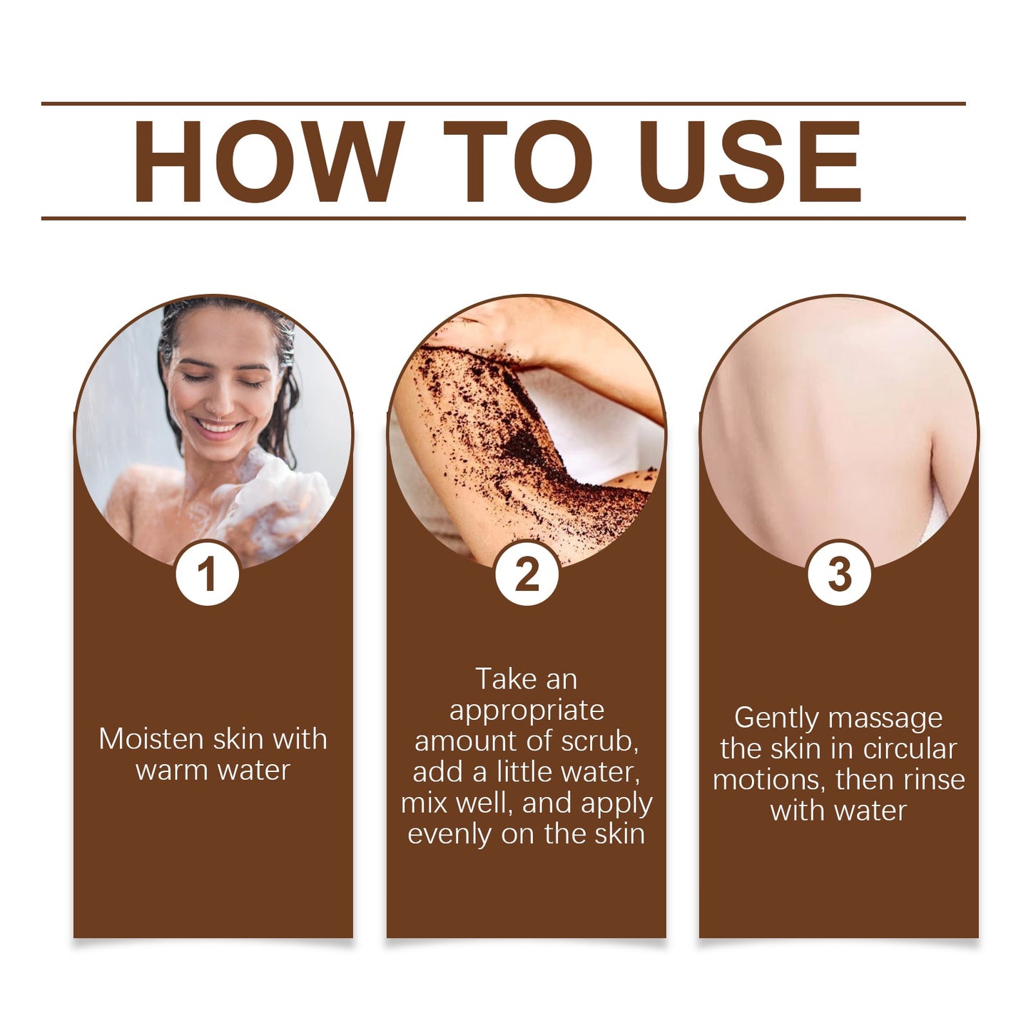 Coffee Body Scrub Exfoliates Moisturizes and Refreshes Skin with Gentle Cleansing