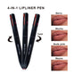 4 In 1 Makeup Pen with Lipstick and Lip Liner Colors