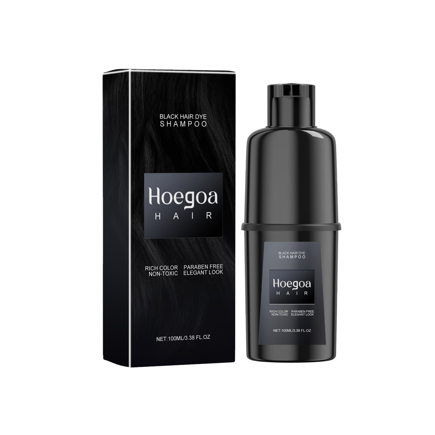 Gentle Hair Coloring Shampoo with Long Lasting Non Irritating Care Formula