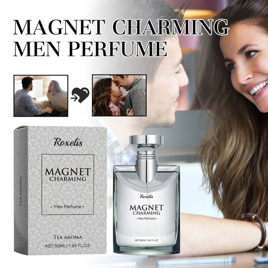 Magnet Charming Men Perfume with Fresh Natural Tea Fragrance Aroma