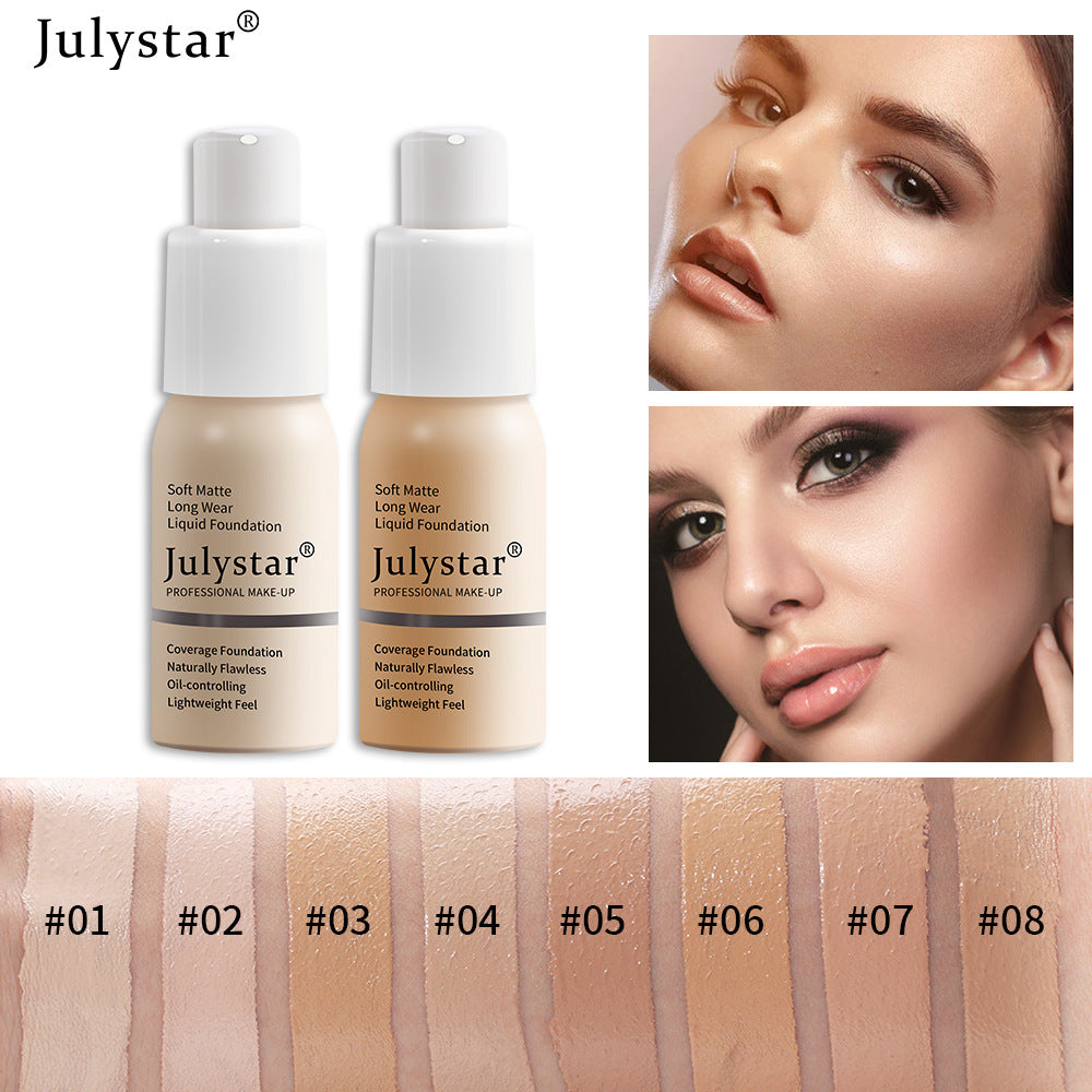 Liquid Foundation Concealer BB Cream with Long Lasting Oil Control Coverage