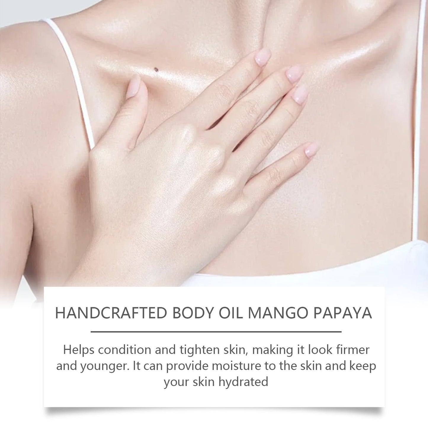 Papaya Mango Body Oil Nourishes Massages and Softens Skin Naturally