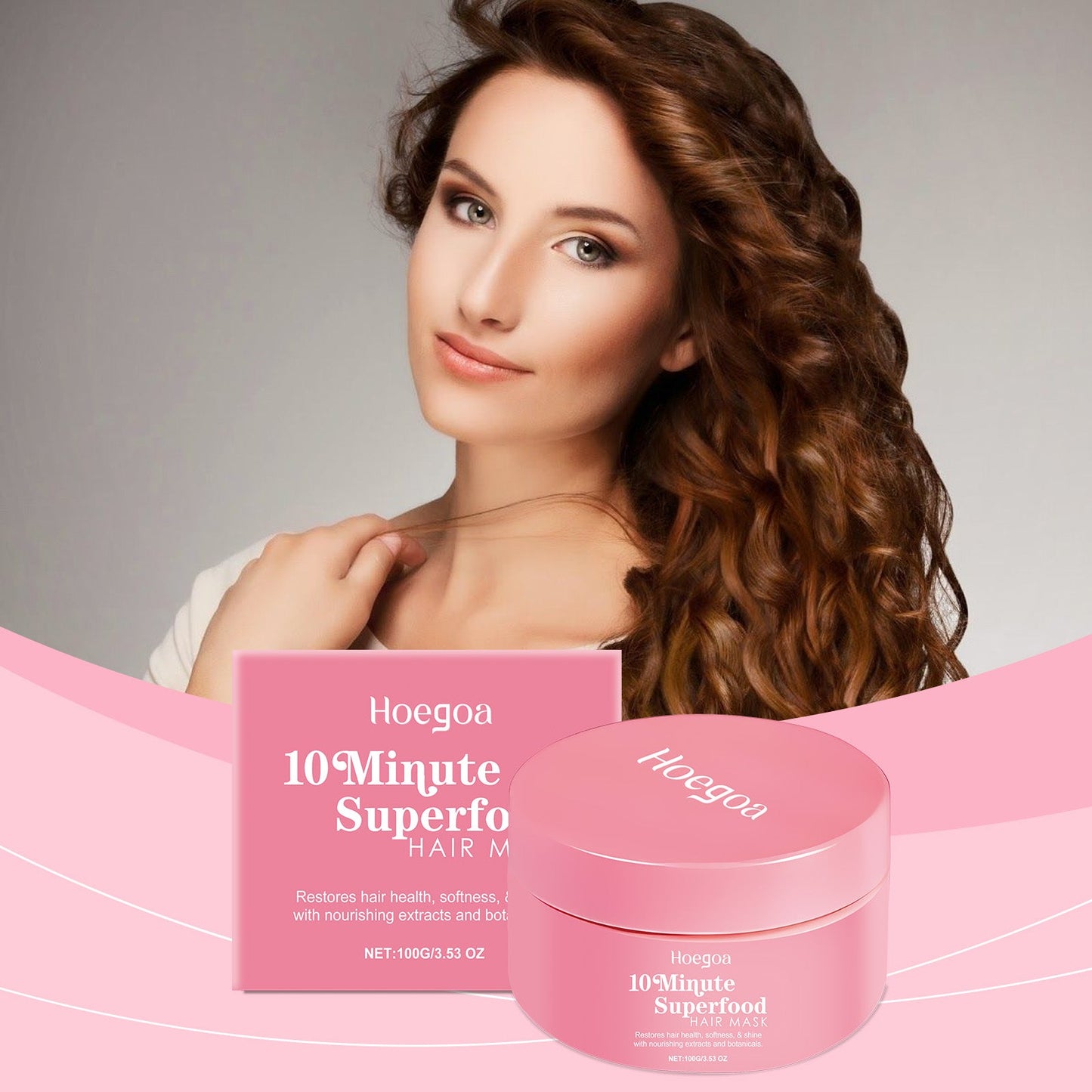 Nourishing Hair Mask Repairs Dry Hair with Hydrating Smoothing Daily Care