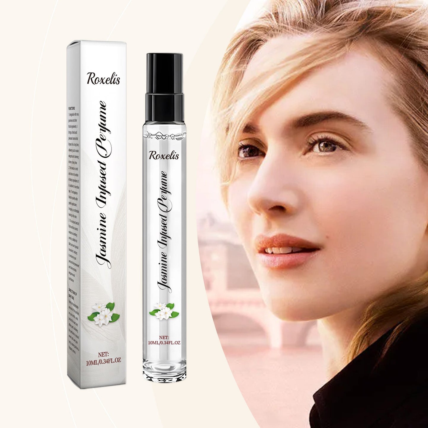 Elegant Charm Perfume Spray with Fresh Long Lasting Fragrance Aroma