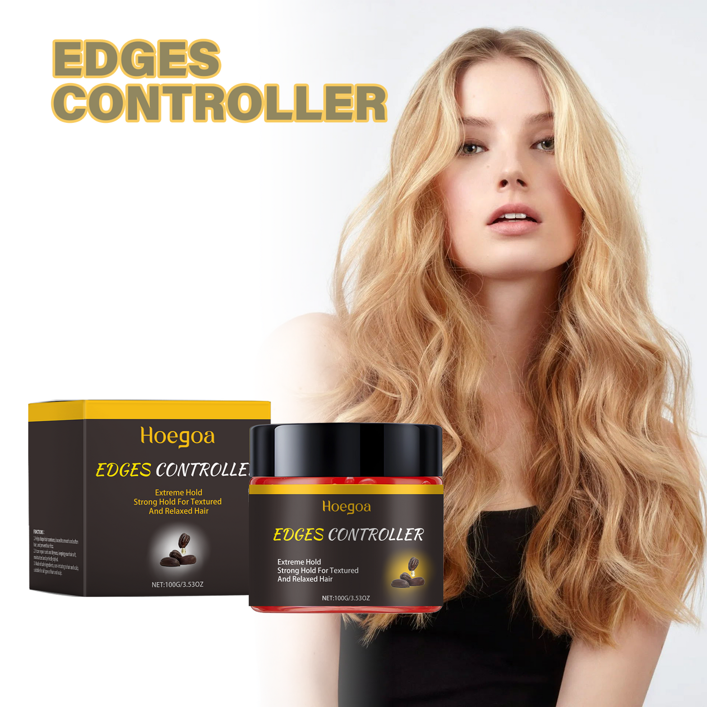 Hair Mask Repairs Curly Hair with Softness Elasticity Shine and Volume
